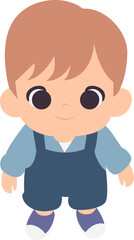 Cute Cartoon Boy Toddler