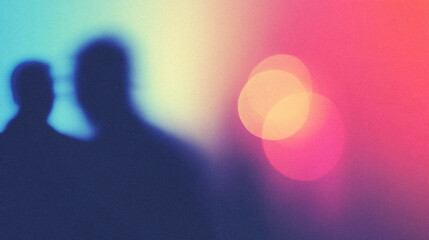 Abstract Blurry Business Background with Two Men in a Corporate Discussion – Leadership, Collaboration, and Global Business Communication
