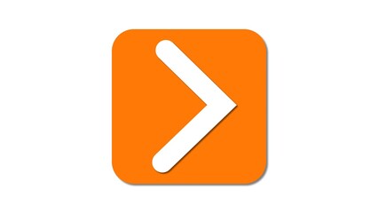 Sleek right arrow symbol representing forward direction, designed with clean lines and modern minimalism for clarity and movement.