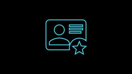 Profile icon designed for intuitive recognition in digital identity management, ensuring seamless navigation in personal and professional applications.