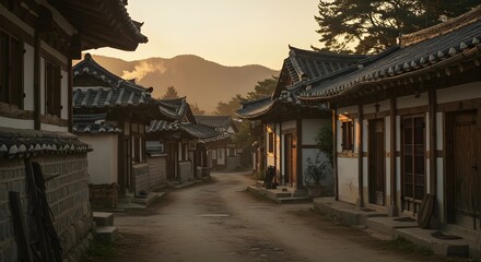 Dawn of the Traditional Hanok Village in Korea in the 1900s
