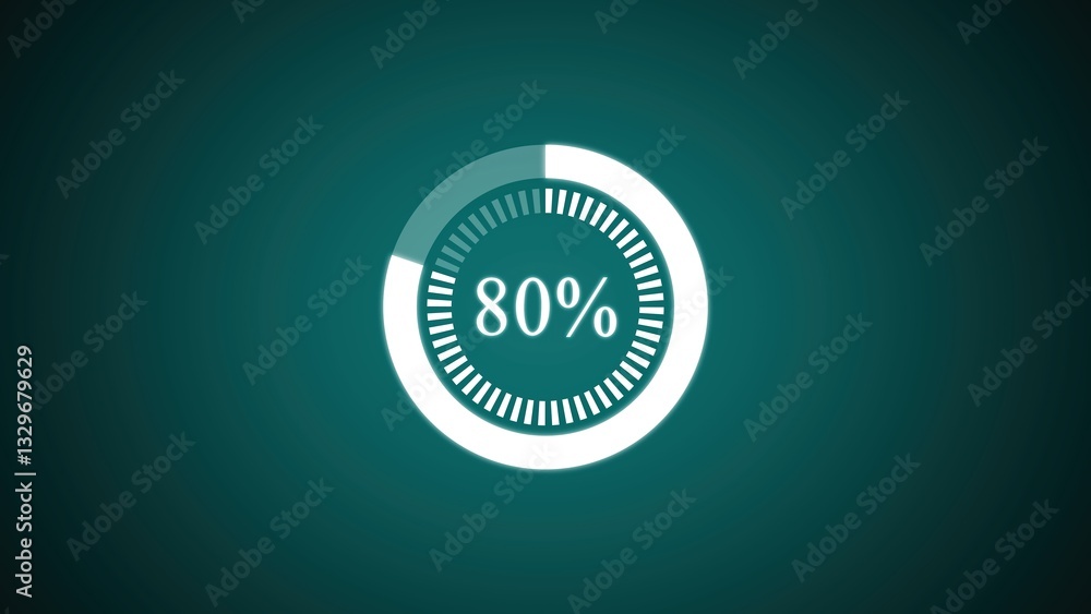Poster loading progress bar dynamic and informative, representing ongoing tasks, boosting usability, minimi