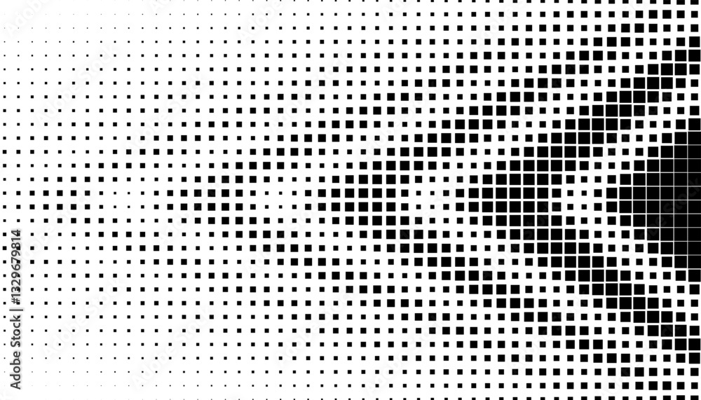 Poster black and white halftone transition pattern with sharp arrows effect for sporty and modern backgroun