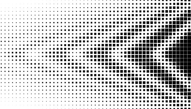 Black and white halftone transition pattern with sharp arrows effect for sporty and modern background. Design element, vector Format Illustration. EPS10 
