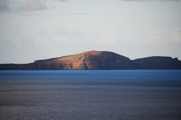 view of Ponta de São Lourenço - volcanic peninsula on Madeira island (Portugal)