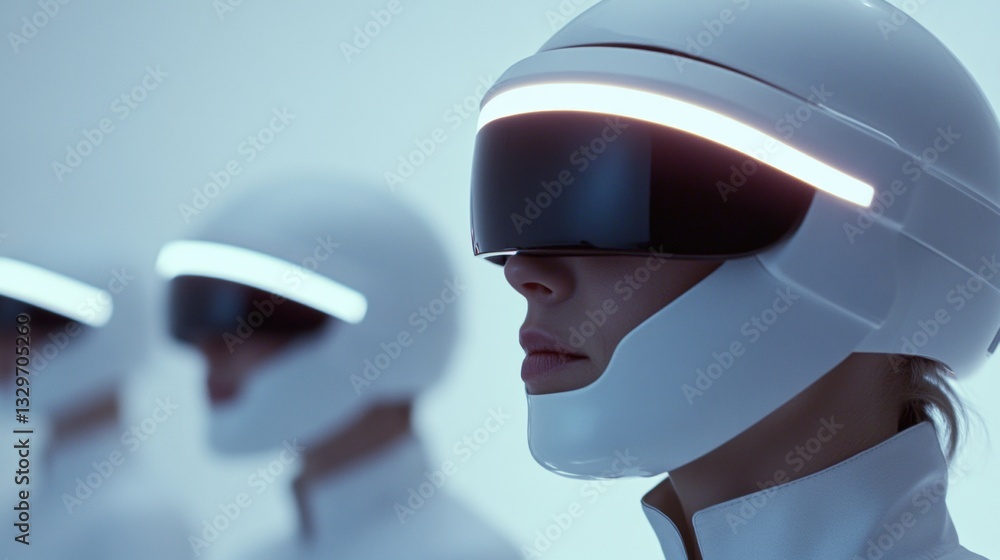 Poster next-gen immersive learning ai-enhanced virtual reality training empowering workforce transformation