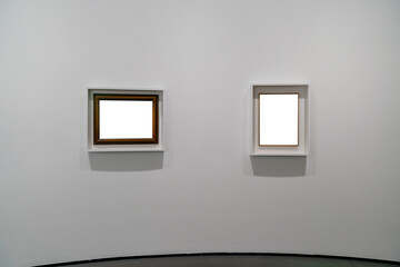 blank fame in gallery