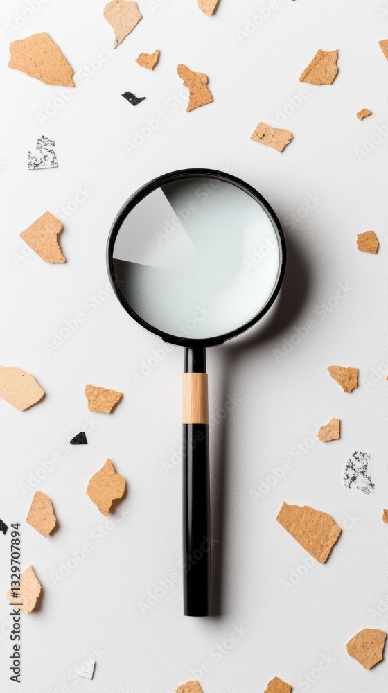 Poster Minimalist Digital Forensics Investigative Lens Exploring Fragmented Data Landscapes - Cutting-Edge Cybersecurity Insights for Modern Risk Management