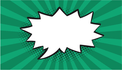 comic bubble speech pop art background