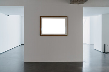 blank fame in gallery