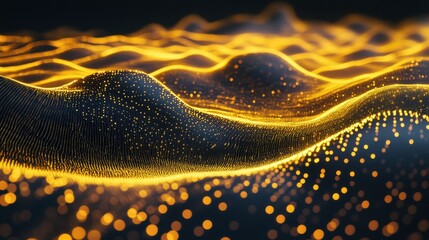 Quantum Light Waves Bending in a Controlled Field
