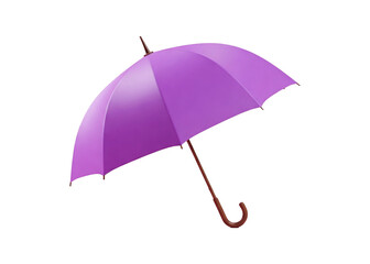 purple umbrella