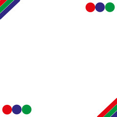 abstract background with colorful balls