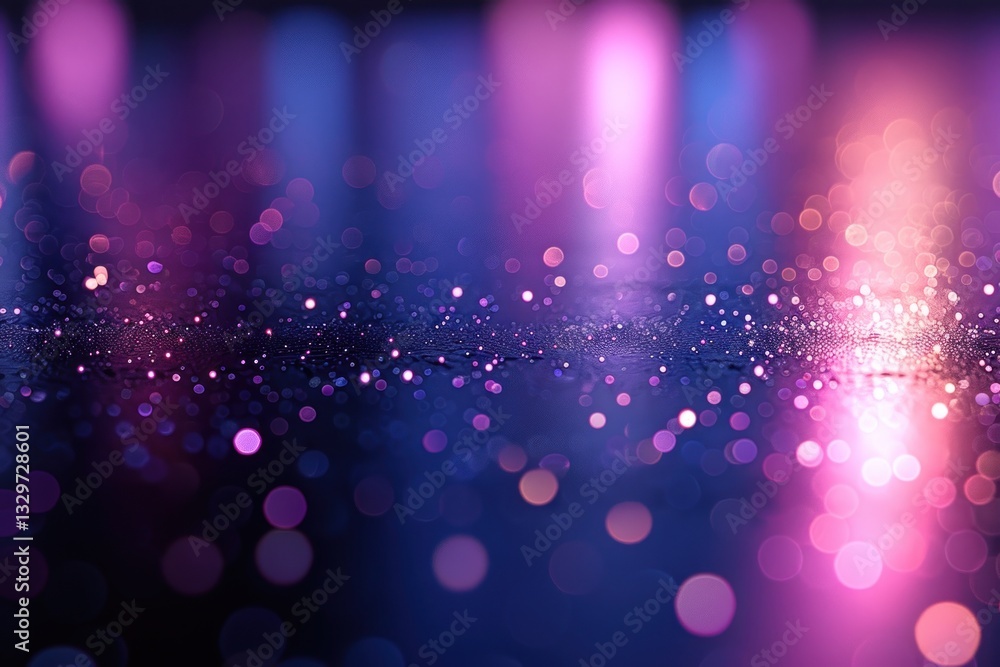 Poster this glossy surface features metallic specks and soft diffused lighting, creating a stylish and refl