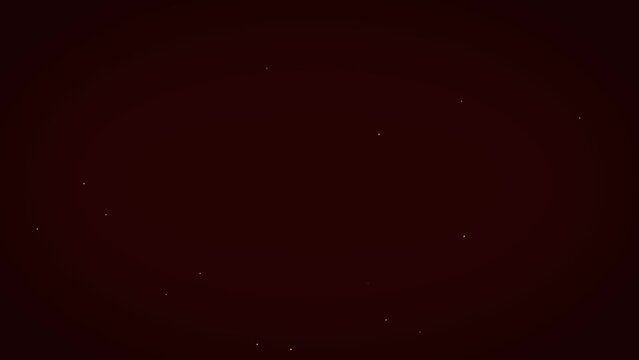 Animated Fire Particles Floating Background