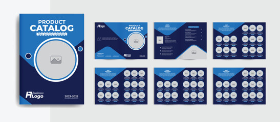 Editable Fashion Product Catalog Design
