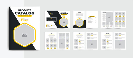 Editable Fashion Product Catalog Design