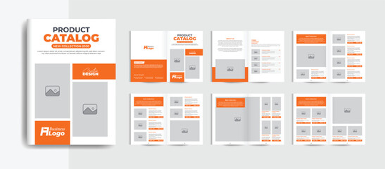 Editable Fashion Product Catalog Design