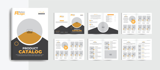 Editable Fashion Product Catalog Design