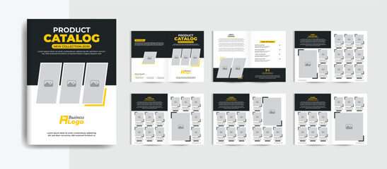 Editable Fashion Product Catalog Design