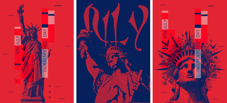 Bold Independence Day Visuals Inspired by the Statue of Liberty and Patriotic 4th of July Spirit, featuring the Statue of Liberty, Independence Day and 4th July1