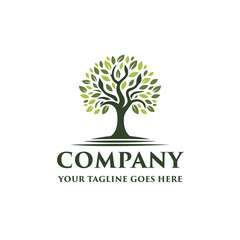  Tree servicve logo,oak maple tree for landscape ,beauty, growth, strength, and good health logo design