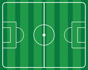 soccer field vector football playground 