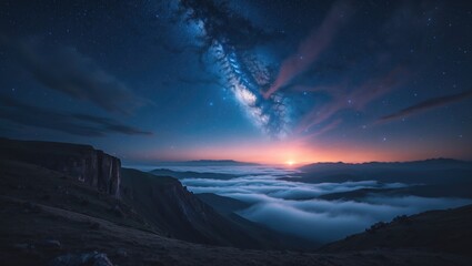 Breathtaking night sky.