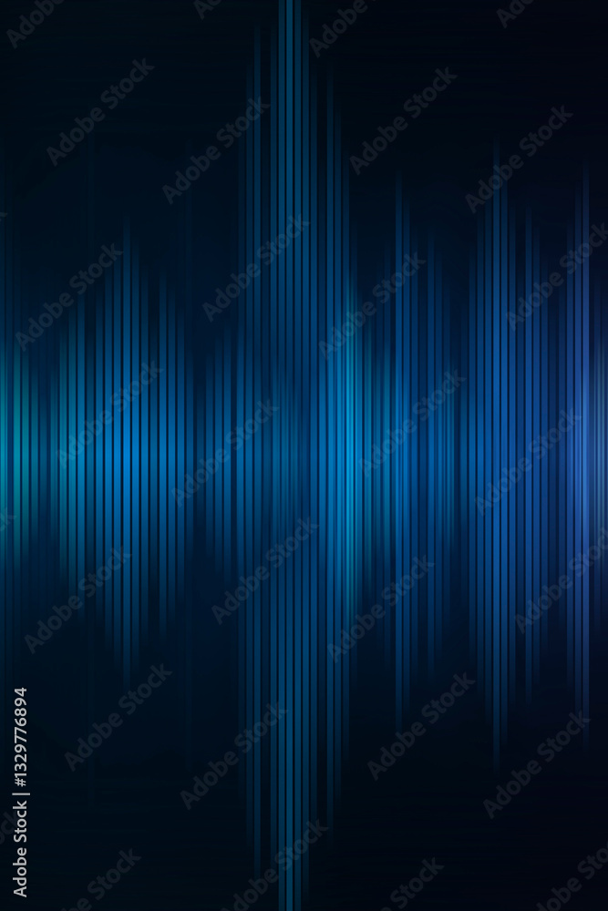 Poster abstract neon background. sound wave design element.