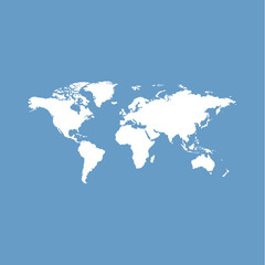 A map of a country's territory that has been reproduced using drawings.