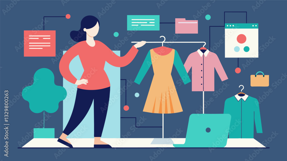 Poster consumer data mining has allowed fashion designers to create personalized garments according to indi