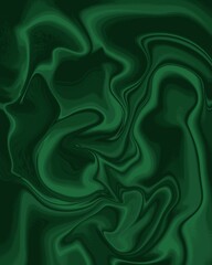 green liquid abstract background with water motion pattern for wallpaper and backdrop