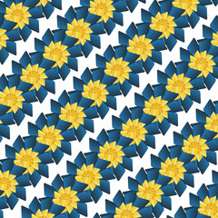 abstract floral seamless geometric pattern mandala background wallpaper