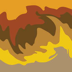 Fluid art. Modern artwork background. Mixture of acrylic paints. Abstract liquid painting marble texture, colorful gradient waves. Vector design for banner, flyer, business card, cover, invitation.