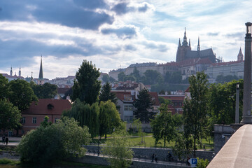 prague castle and charles bridge, Tourism in the Czech Republic, its buildings and classical...