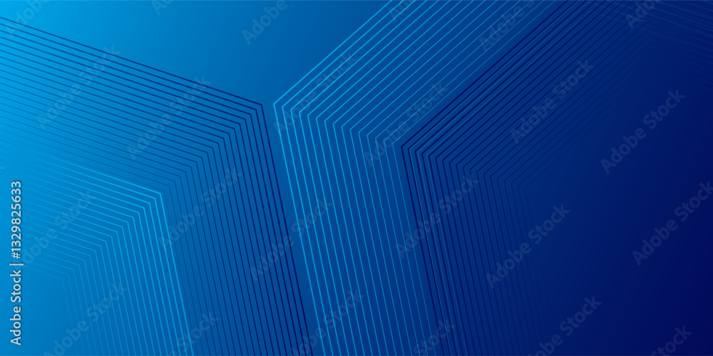 Aufkleber abstract hexagon blue tech finance fintech background abstract pixel pattern. abstract business tech