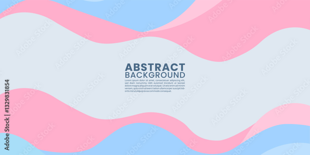 Aufkleber modern abstract fluid waves in soft pastel. colors perfect for web and graphic design