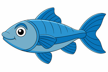 fish on a white background