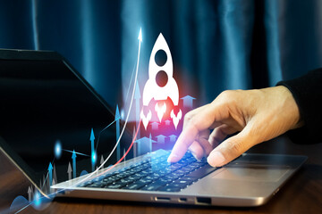 A business idea starts like a rocket. Strategic Planning and Organizational Startup Initiatives...