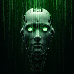 Ciborgue de inteligencia artificial
