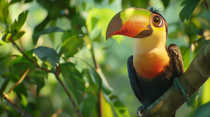 Keel Billed Toucan. Keel Billed Toucan, from Central America 