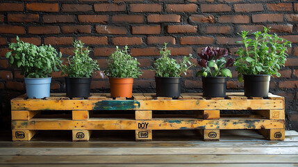  diy pallet wood planter wallpaper,