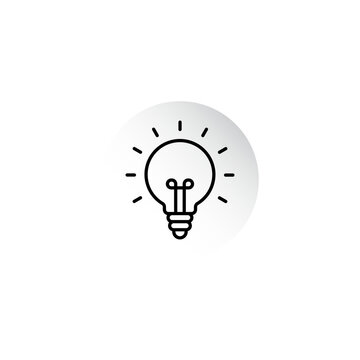 recommend clip art: light bulb isolated on checkerboard transparent background