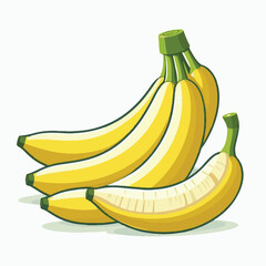 banana, food, fruit, natural, tropical, organic, fresh, background, yellow, nutrition, healthy, ripe, peel, diet, isolated, sweet, health, white, vitamin, bunch, vegetarian, raw, dessert, vegan, fresh