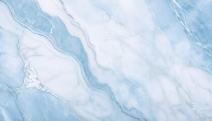 Obraz premium Gentle light blue marble texture abstract background. Detailed marble luxury surface wallpaper