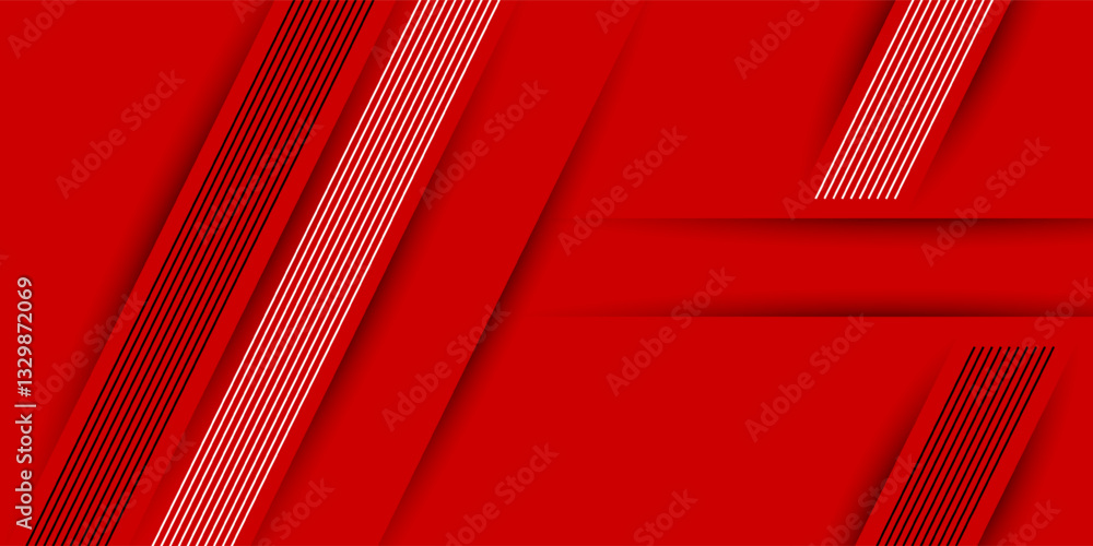 Poster light red vector template with repeated sticks. lines on blurred abstract background with gradient. 