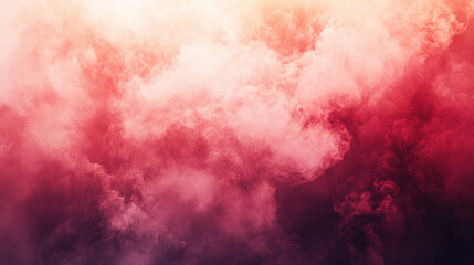 Obraz premium Abstract Red and Pink Cloud Background