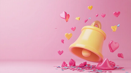 christmas bells with ribbon