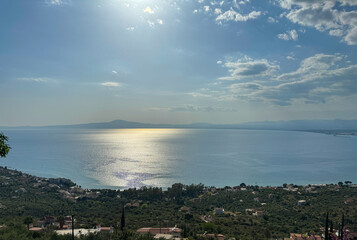 Shining Sunrise calming landscape