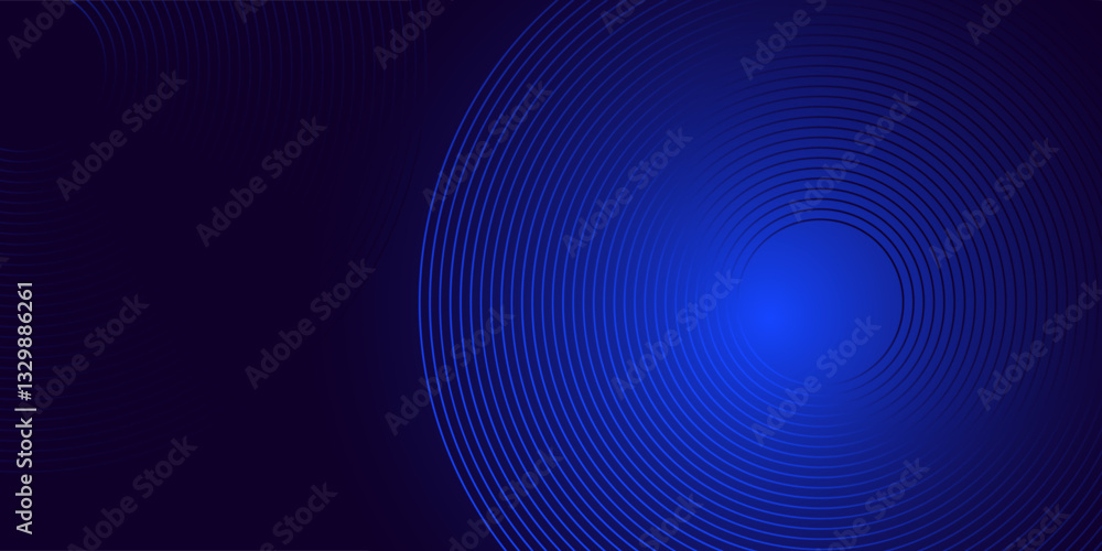 Aufkleber futuristic abstract background with overlap layer. future technology concept. modern geometric shape